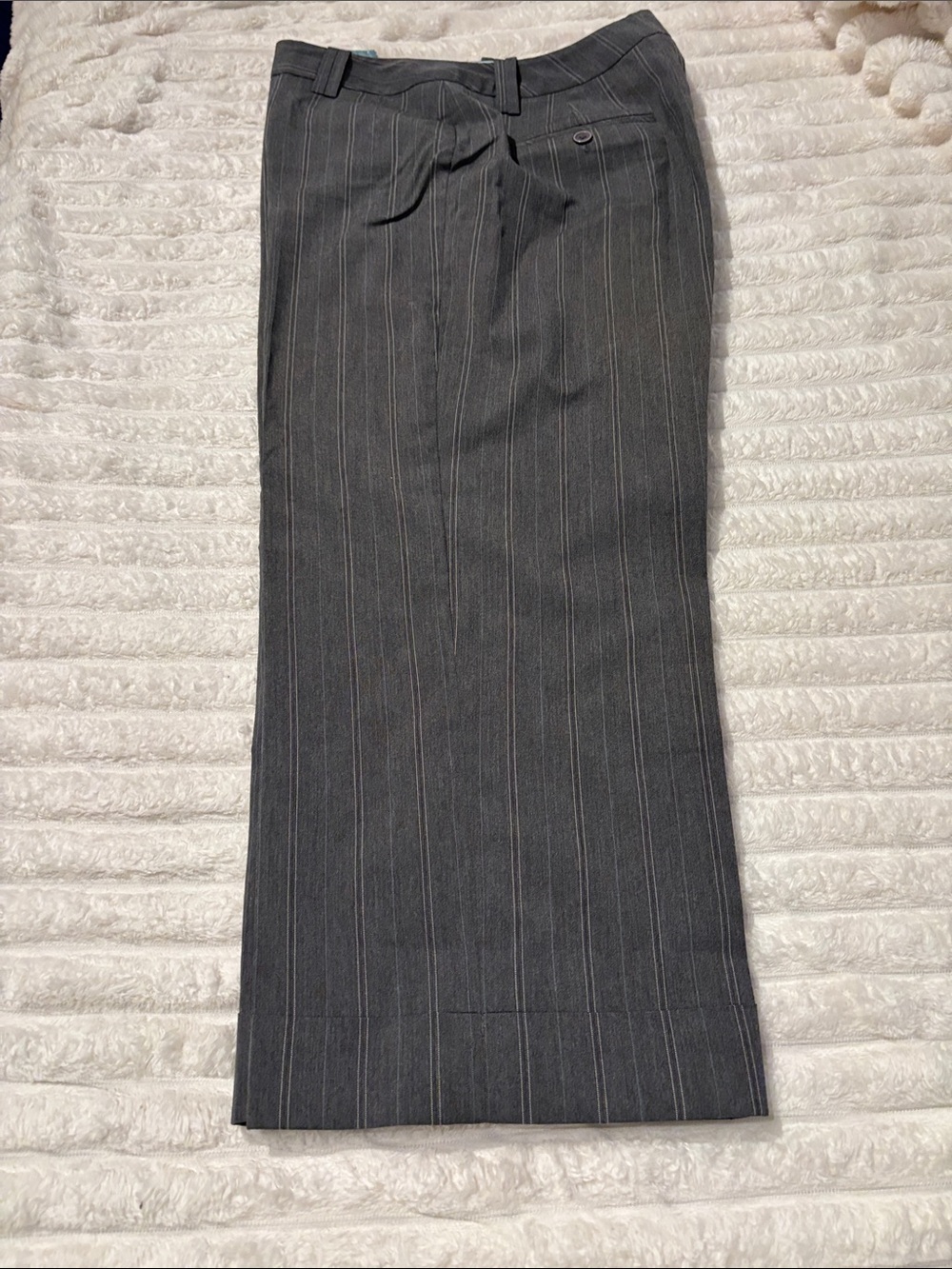 Larry Levine Charcoal Pinstripe Capris
